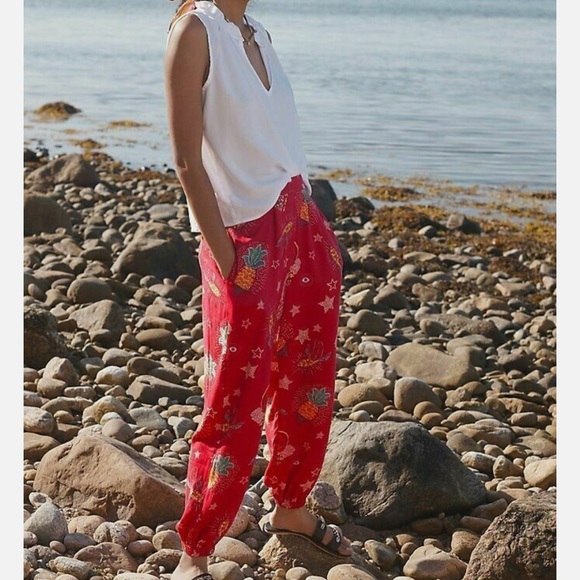 NWT Farm Rio for Anthropologie Teresita Joggers - Picture 2 of 6